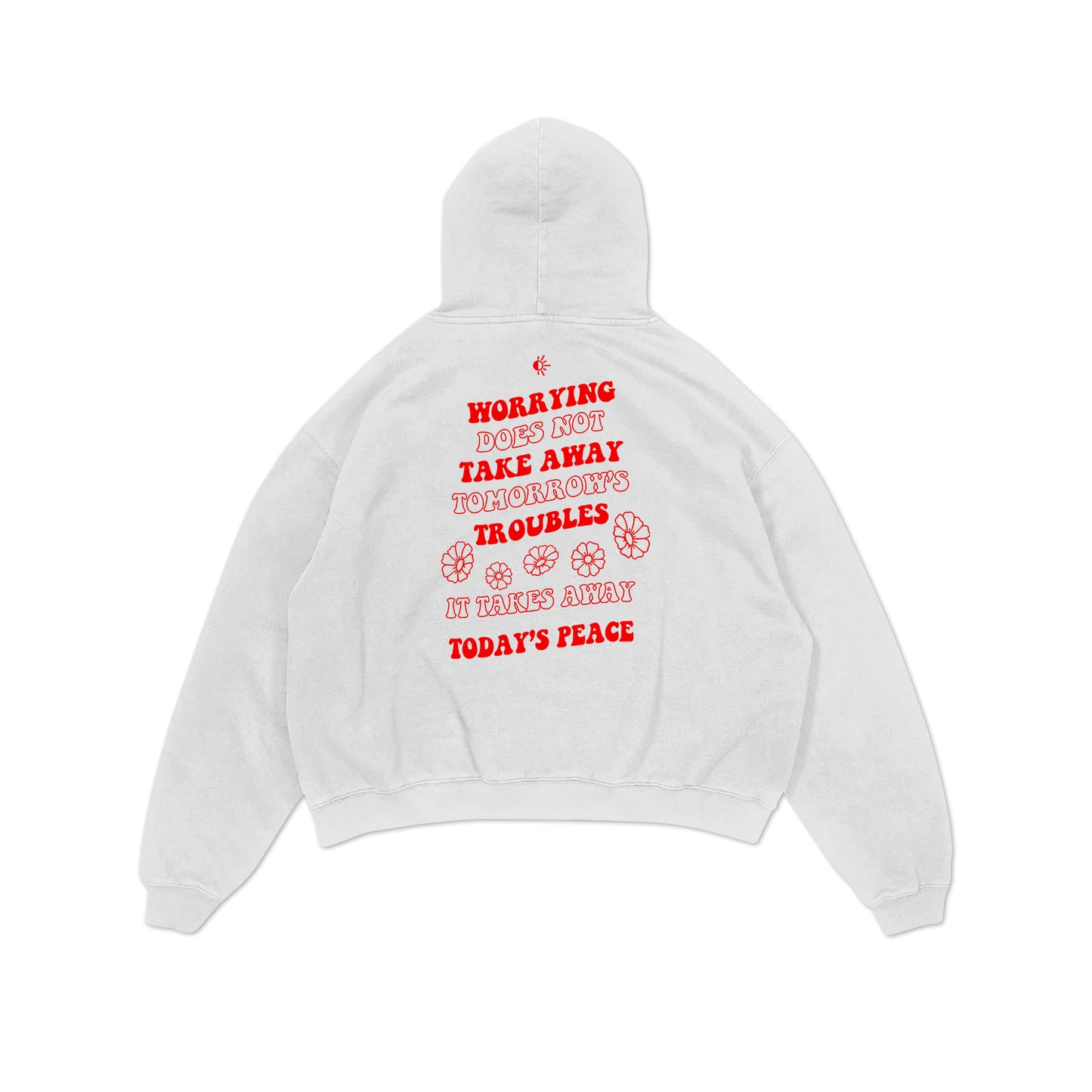 No Worries Graphic Unisex Hoodie