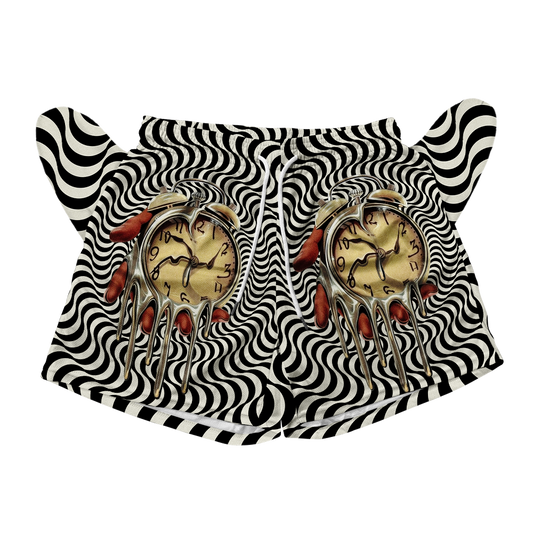 Time Is An Illusion All Over Print Men's Mesh Shorts