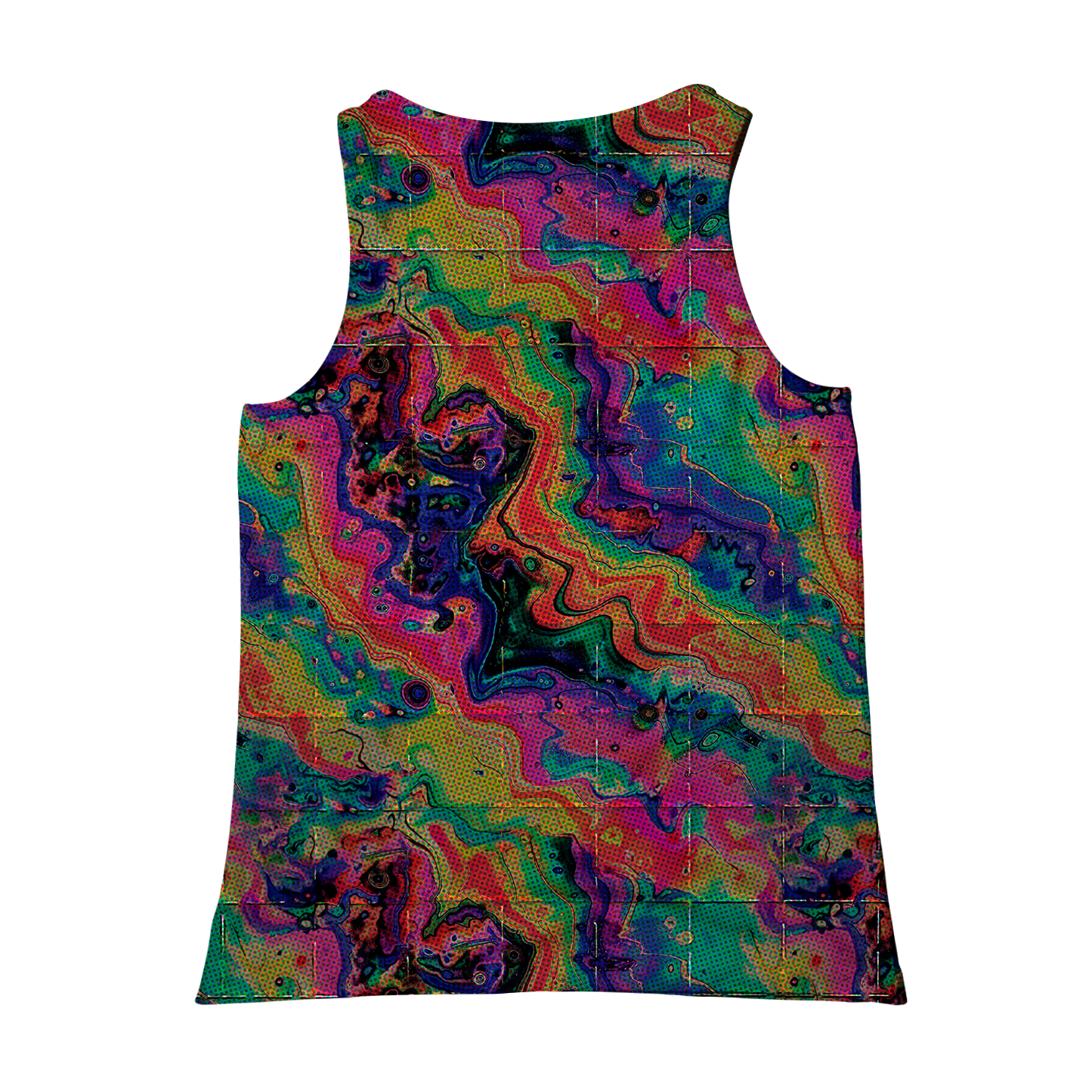 Acid Melt All Over Print Unisex Tank Top