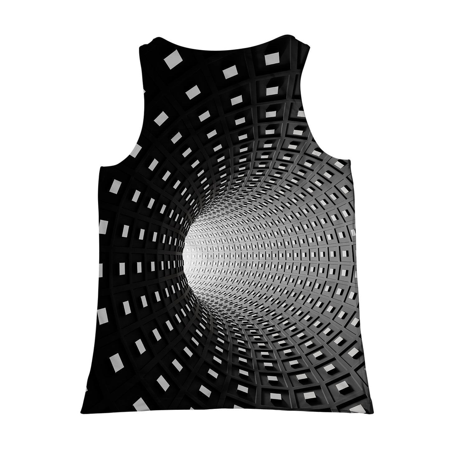 Optical Illusion All Over Print Unisex Tank Top