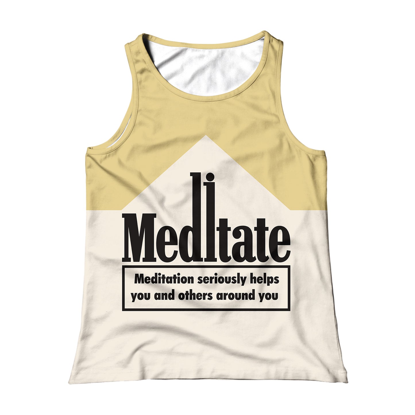 Meditate All Over Print Unisex Tank Top