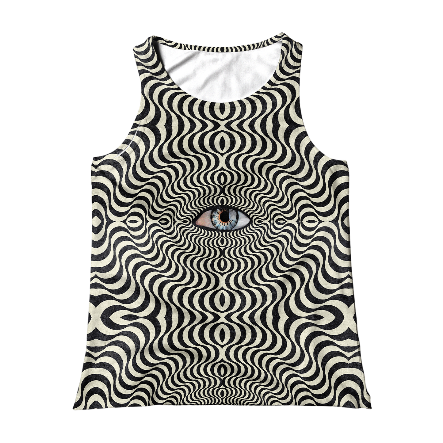 Hypnotic Eye All Over Print Unisex Tank Top