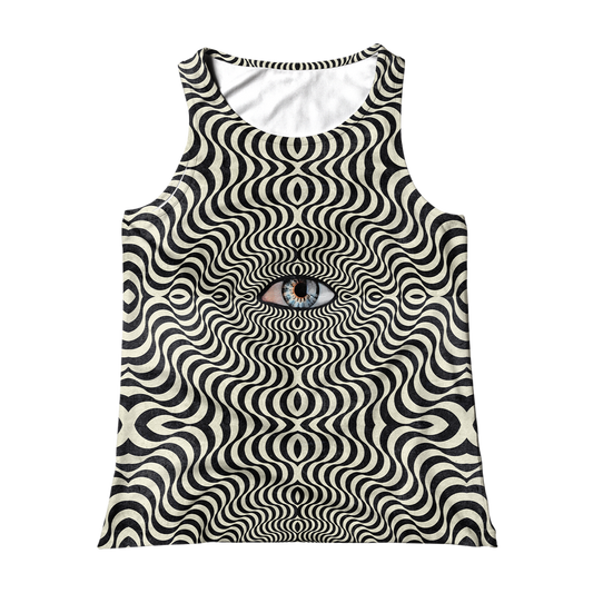 Hypnotic Eye All Over Print Unisex Tank Top