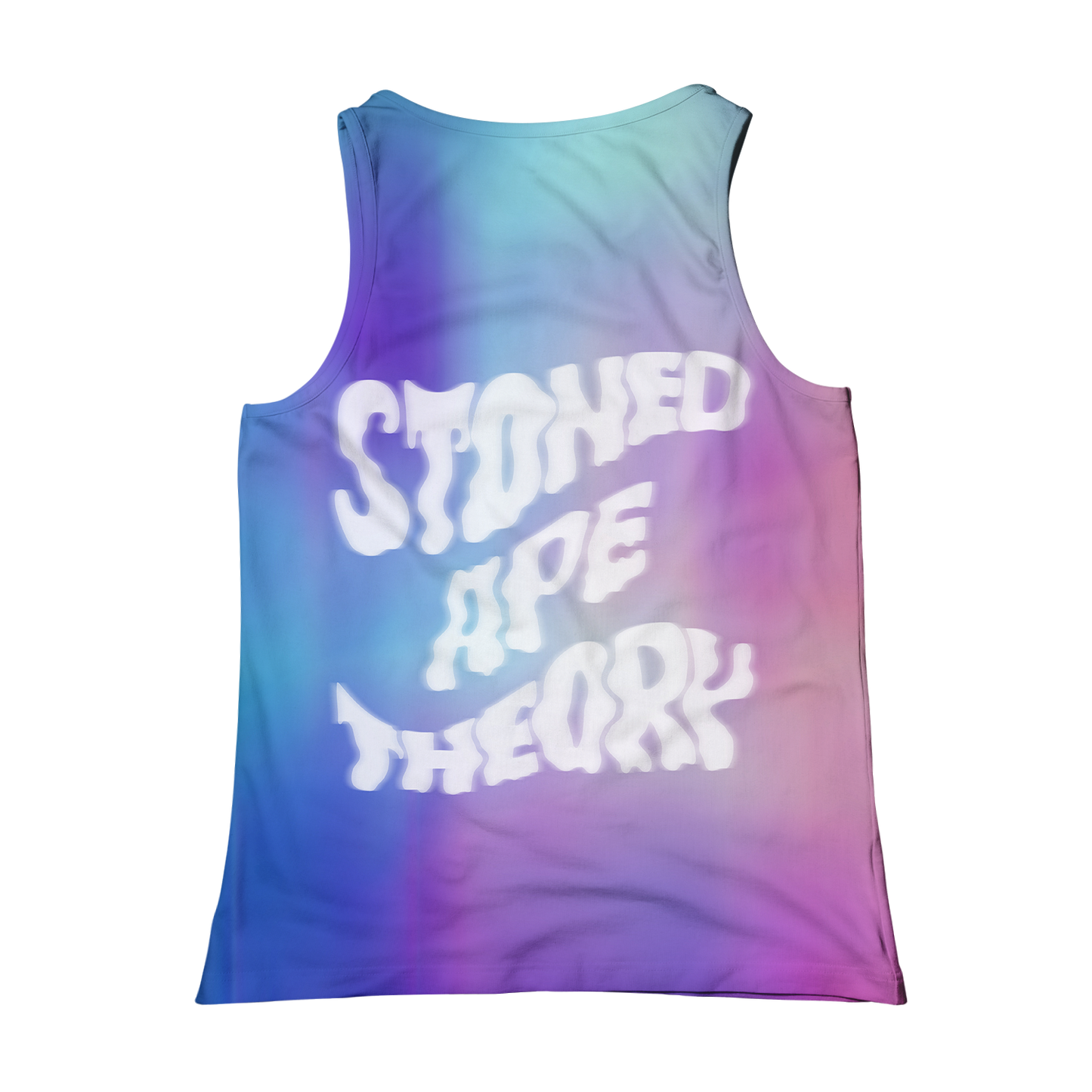 Neon Glowing Monkey All Over Print Unisex Tank Top