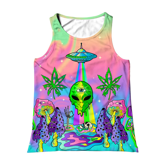 Psyc Trip All Over Print Unisex Tank Top