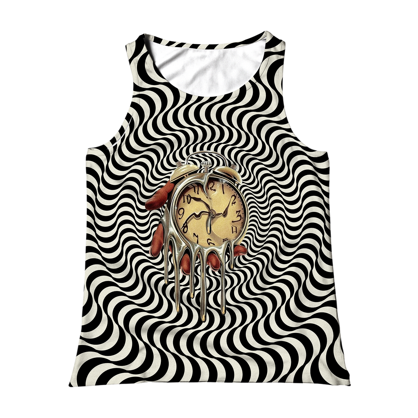 Time Is An Illusion All Over Print Unisex Tank Top