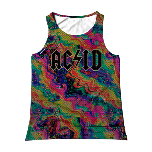 Acid Melt All Over Print Unisex Tank Top