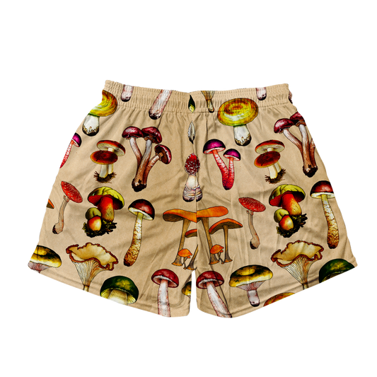 Magic Mushrooms All Over Print Men's Mesh Shorts