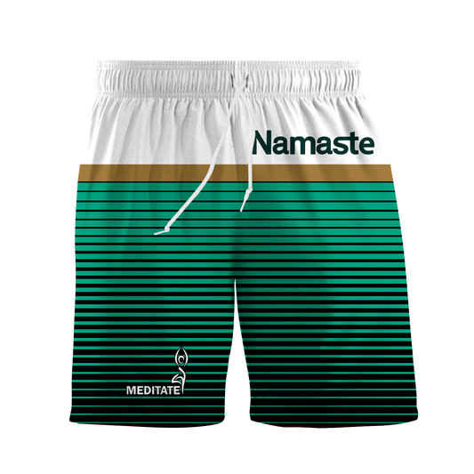 Namaste All Over Print Men's Shorts