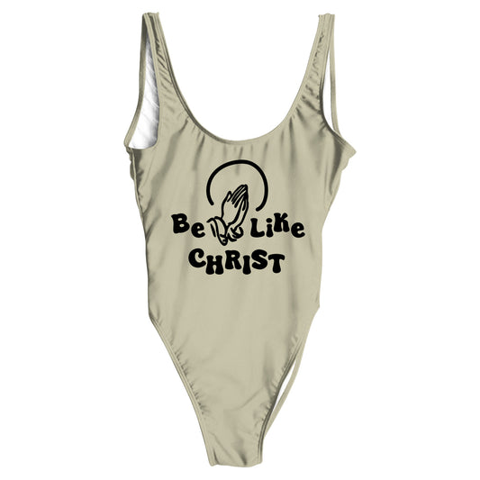 Be Like Christ All Over Print One-Piece Swimsuit