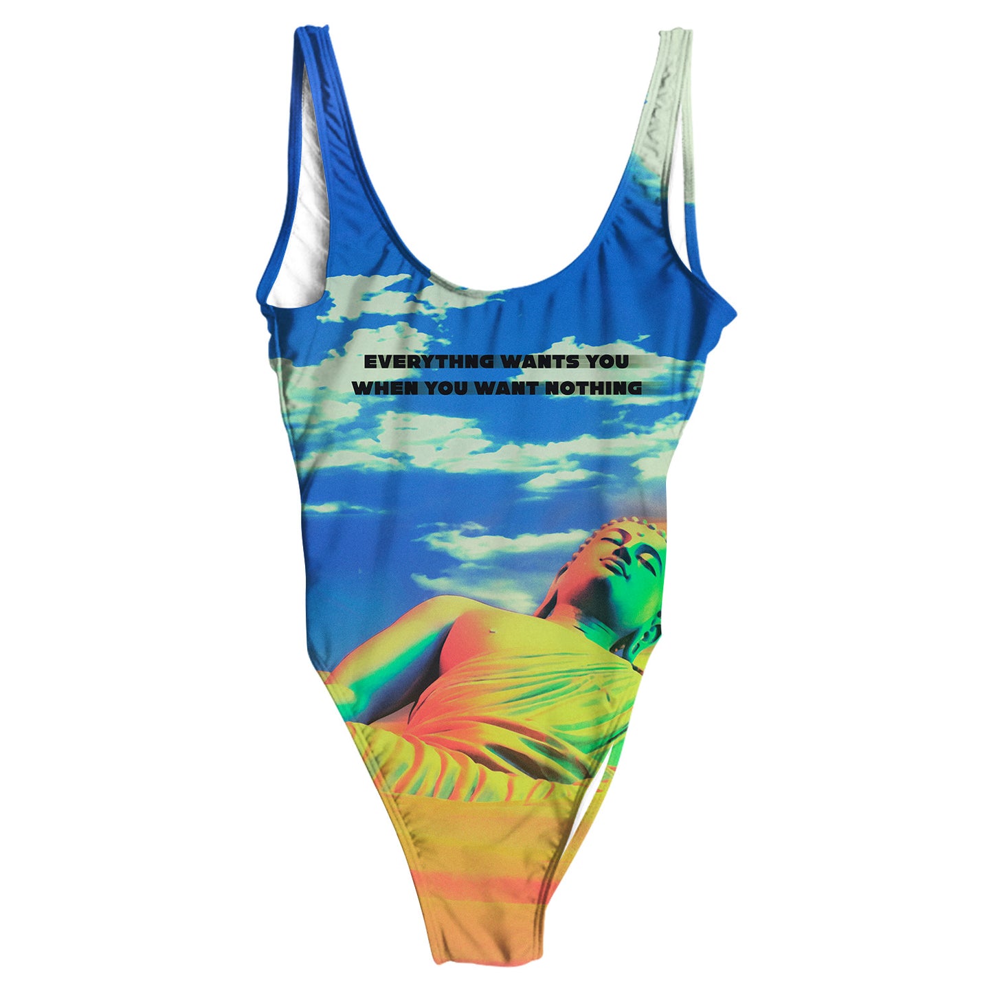 Everything Wants You All Over Print One-Piece Swimsuit