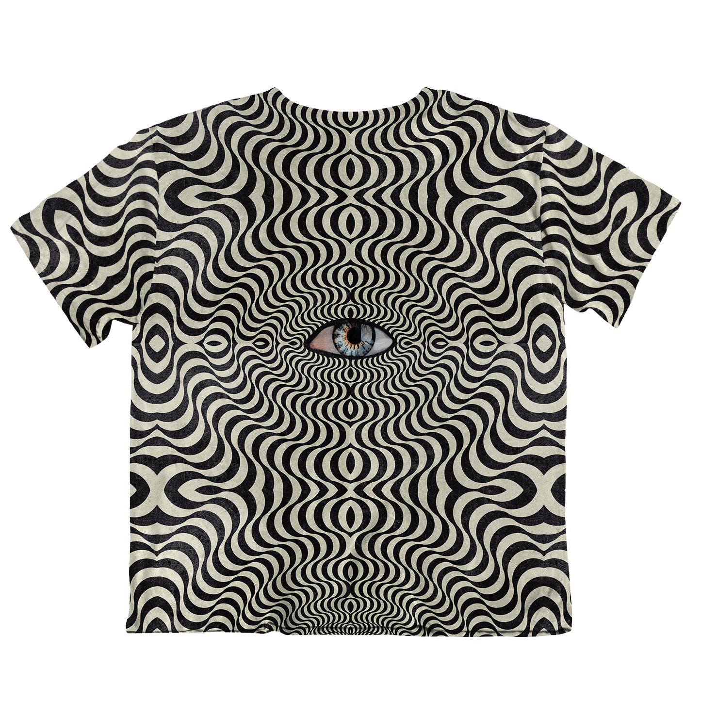 Hypnotic Eye All Over Print Oversized Tee