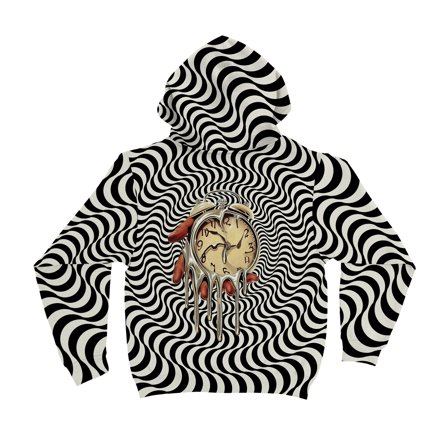 Time Is An Illusion All Over Print Unisex Hoodie