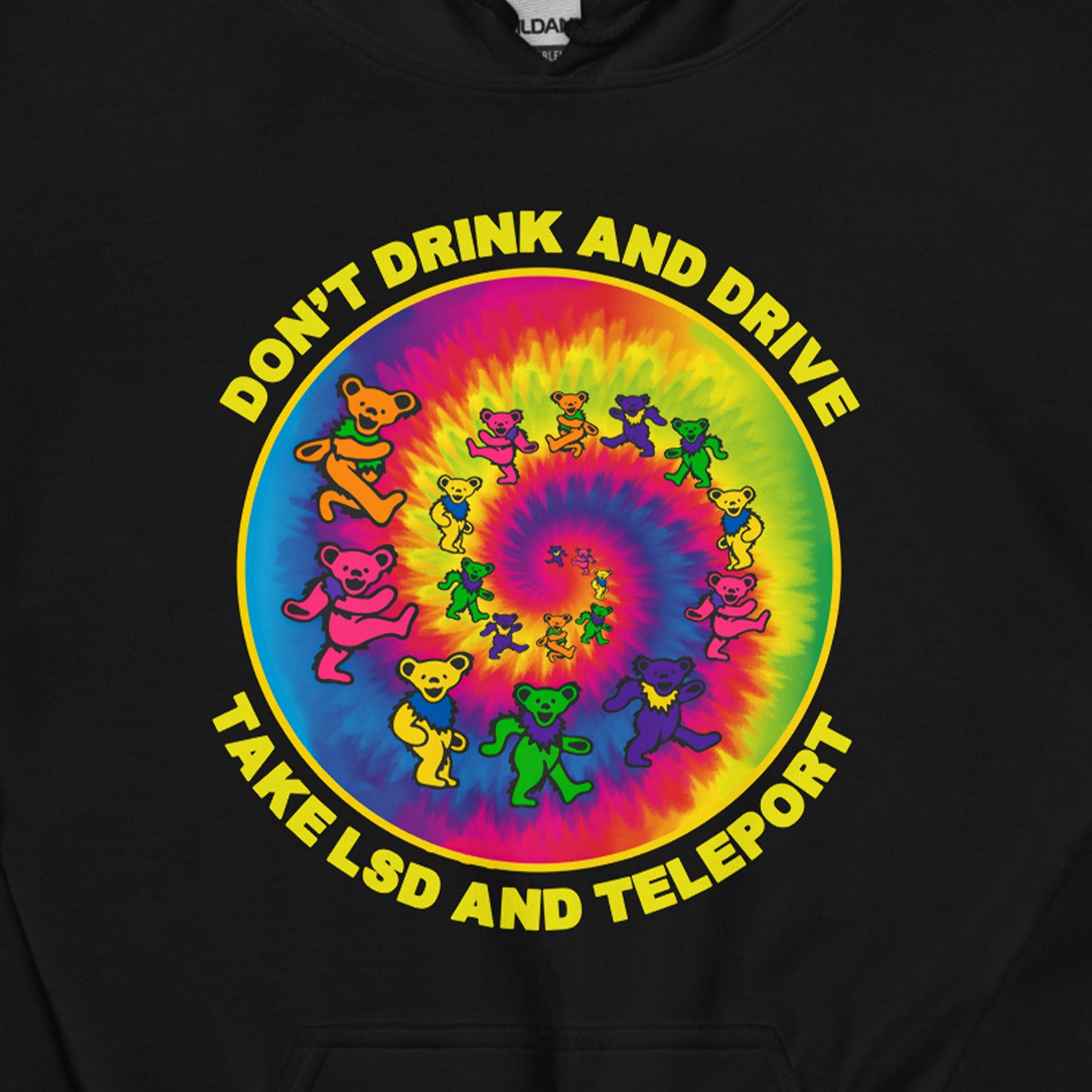 Just Teleport Graphic Unisex Hoodie