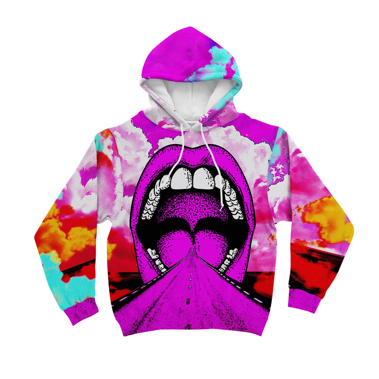 Into My Mouth All Over Print Unisex Hoodie