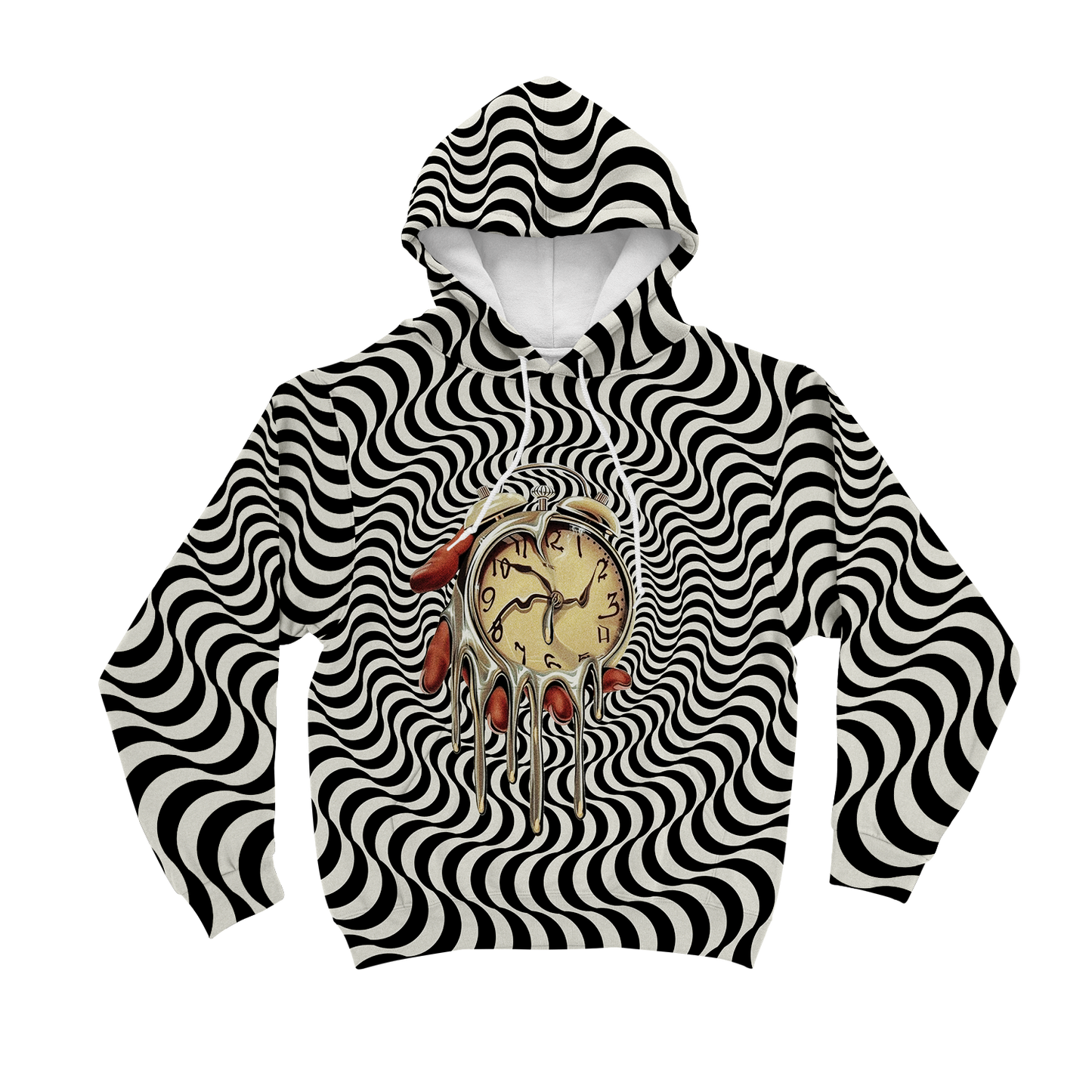 Time Is An Illusion All Over Print Unisex Hoodie