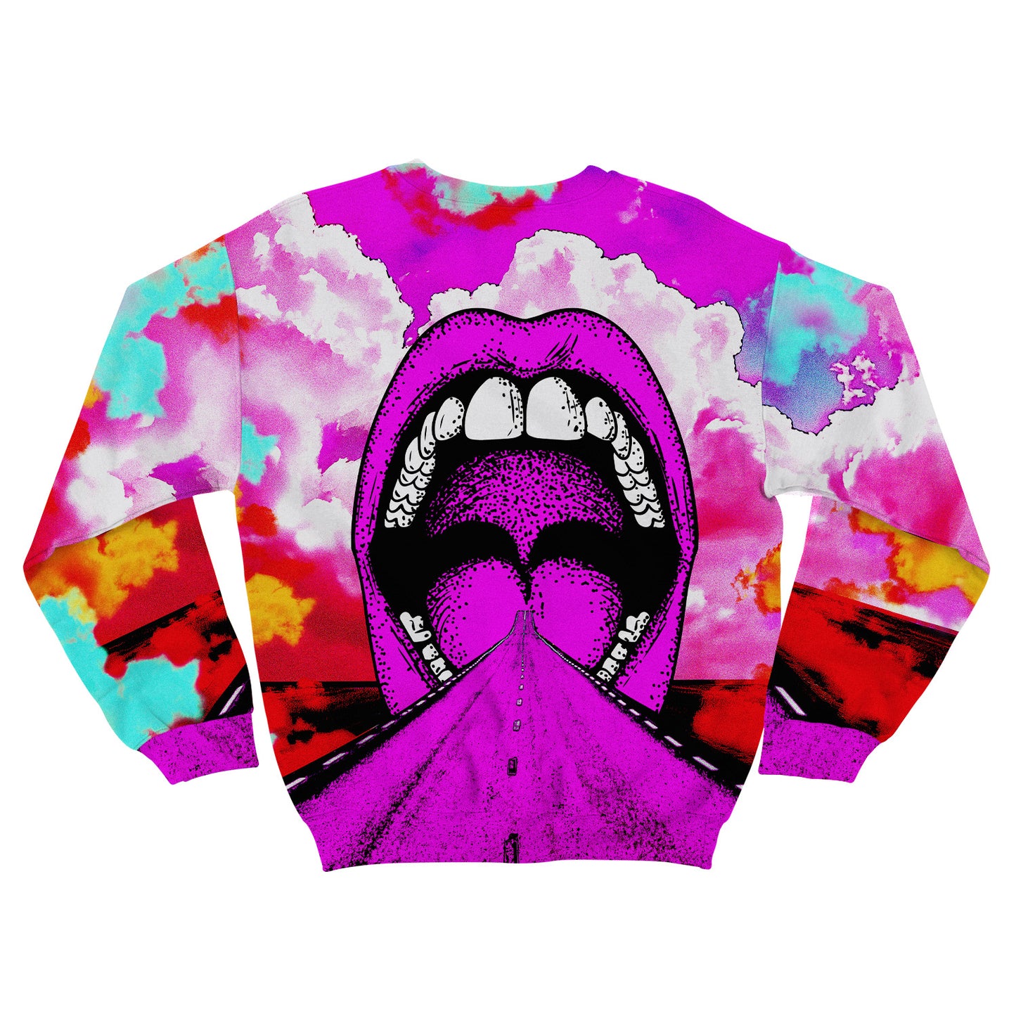 Into My Mouth All Over Print Unisex Sweatshirt