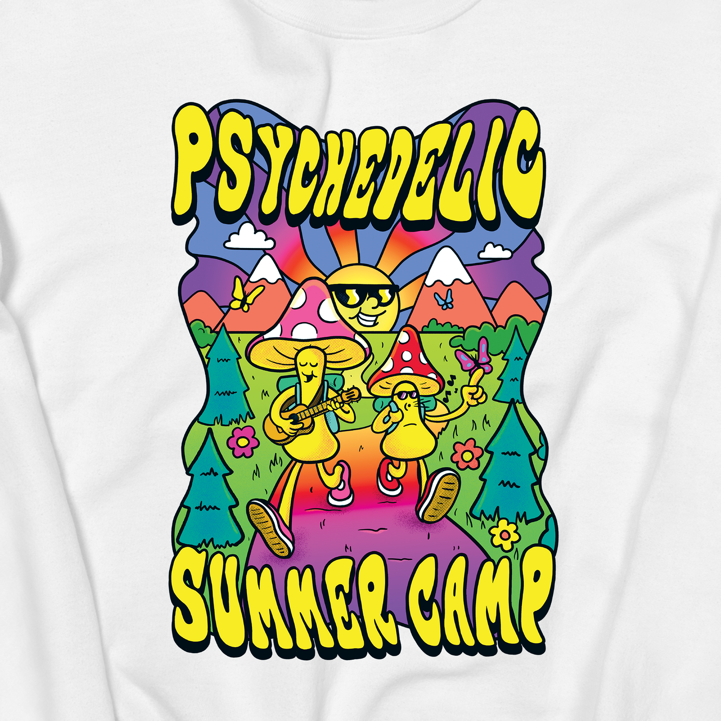 Psi~ Summer Camp Graphic Unisex Sweatshirt