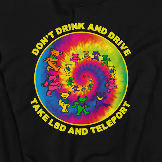 Just Teleport Graphic Unisex Sweatshirt