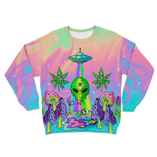 Psyc Trip All Over Print Unisex Sweatshirt