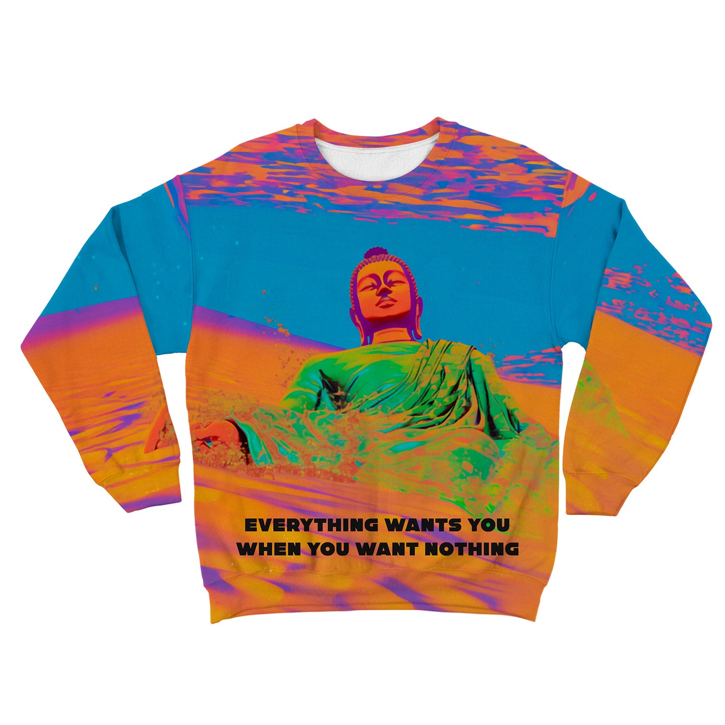 Nothing All Over Print Unisex Sweatshirt