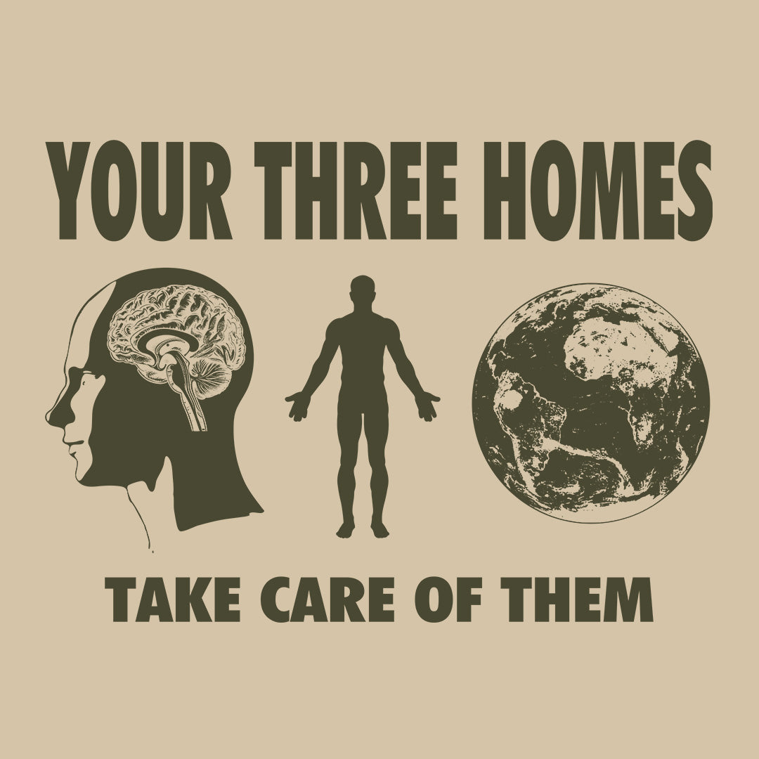 Your Three Homes Graphic Unisex Sweatshirt