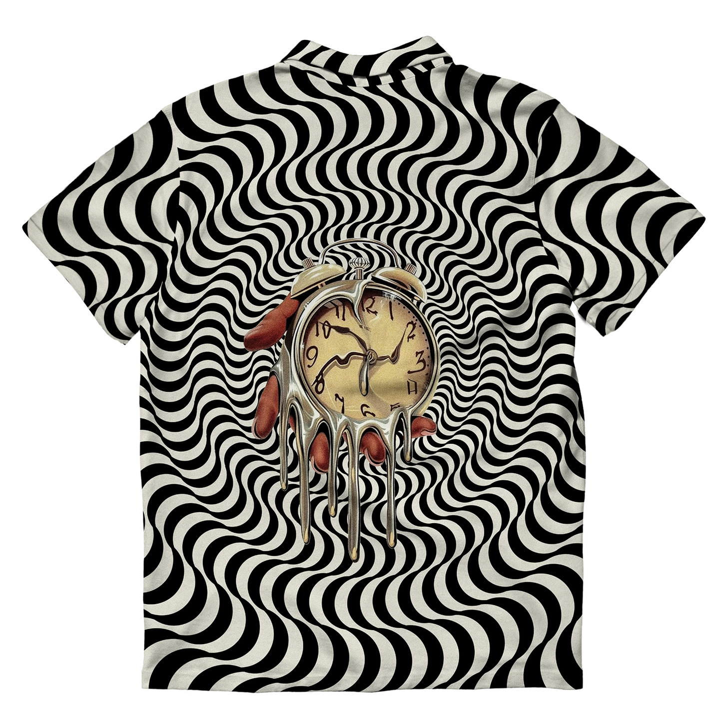 Time Is An Illusion All Over Print Men's Polo Shirt