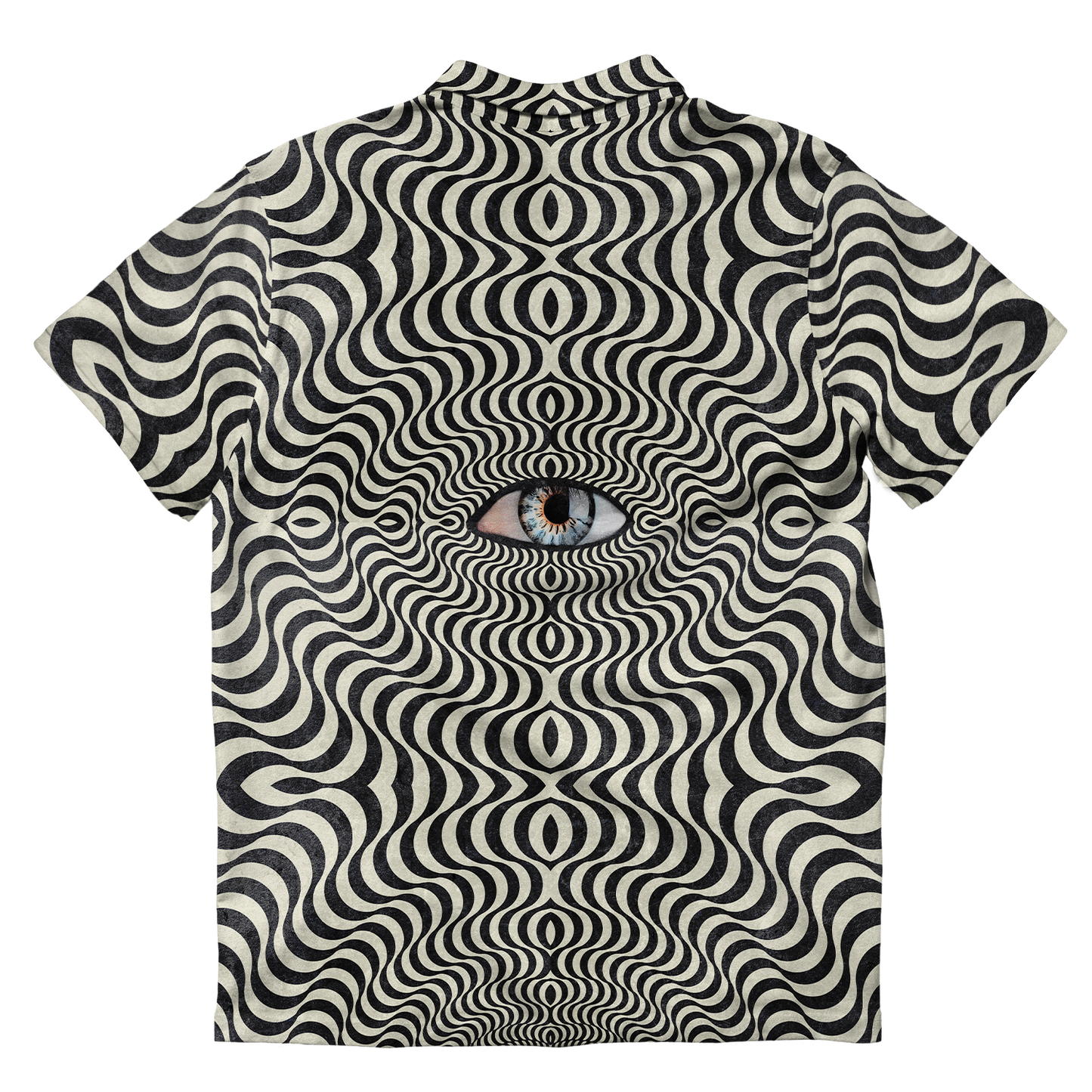 Hypnotic Eye All Over Print Men's Polo Shirt