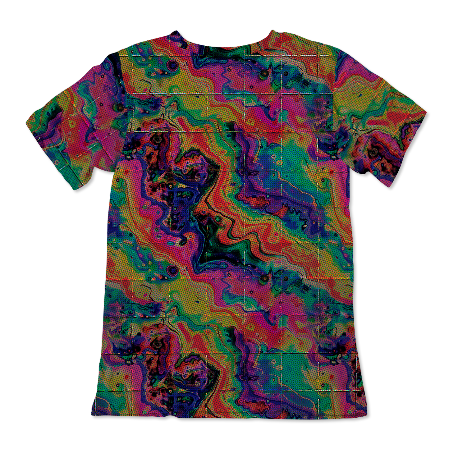 Acid Melt All Over Print Unisex Tee