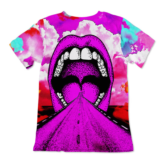 Into My Mouth All Over Print Unisex Tee
