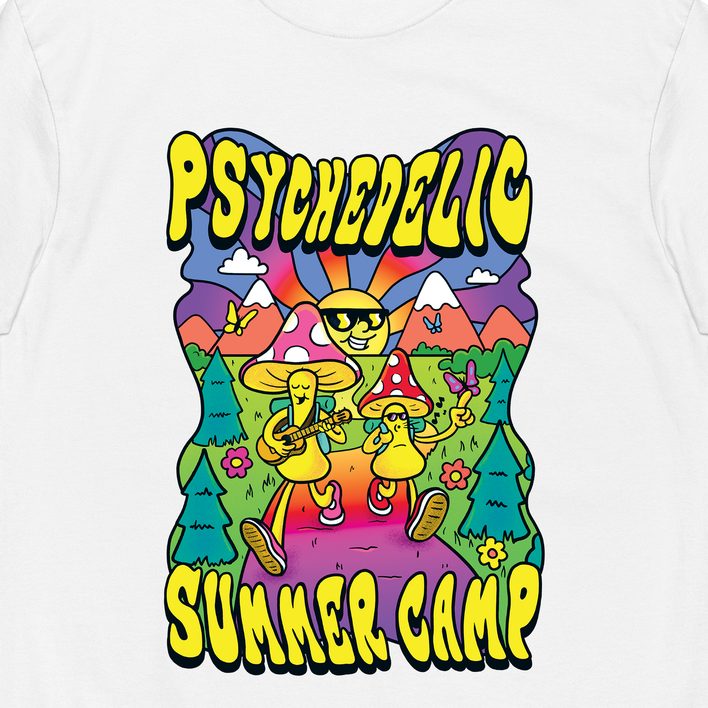 Psi~ Summer Camp Premium Graphic Tee