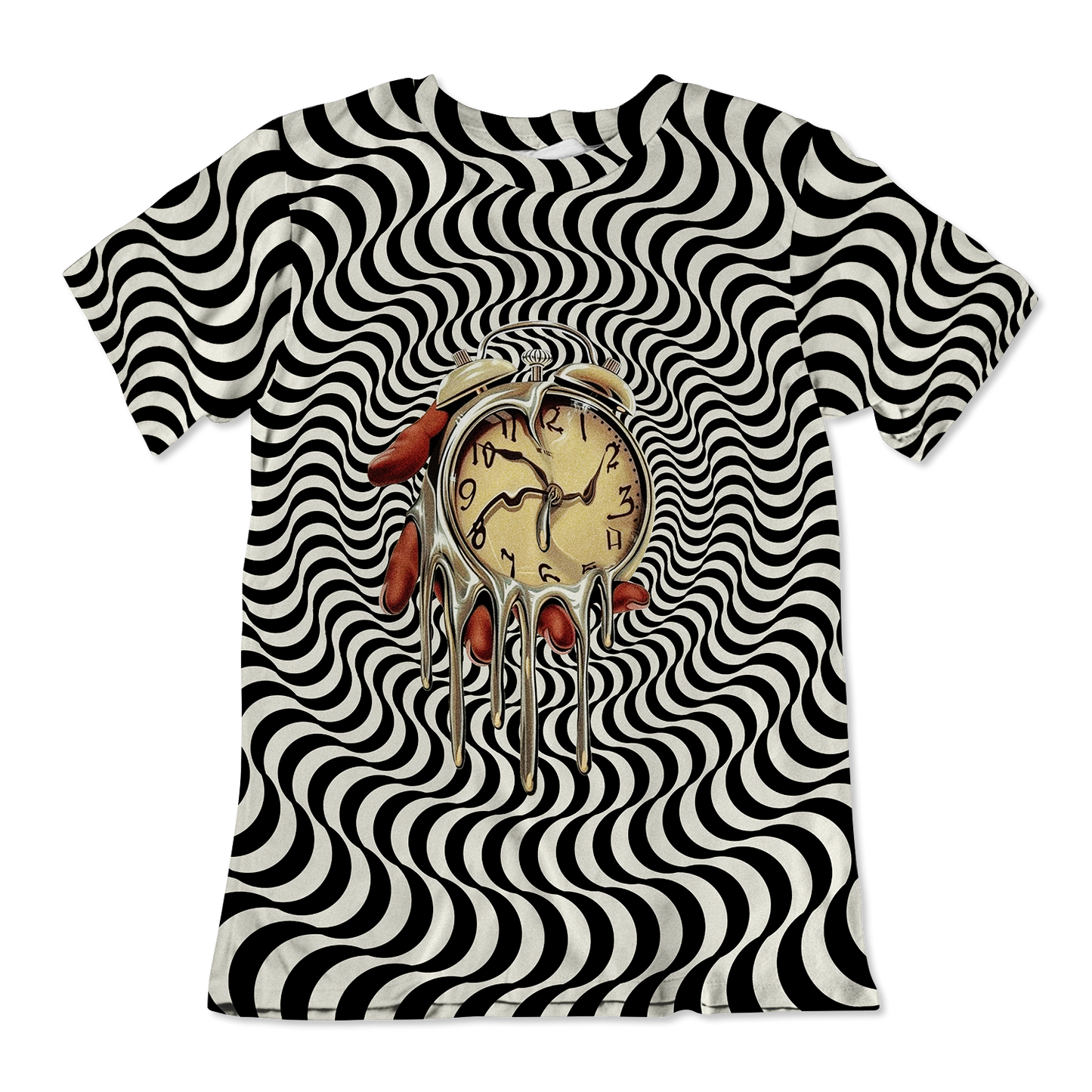 Time Is An Illusion All Over Print Unisex Tee