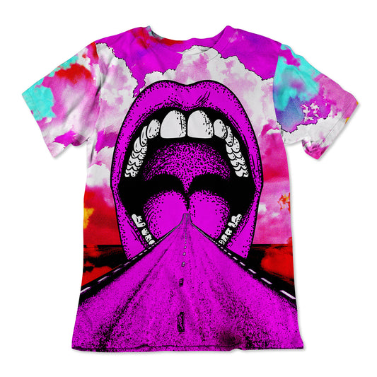 Into My Mouth All Over Print Unisex Tee