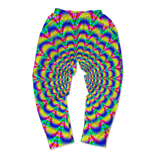 Psi~ Spiral All Over Print Muscle Pants