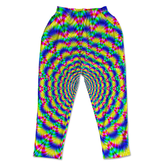 Psi~ Spiral All Over Print Muscle Pants