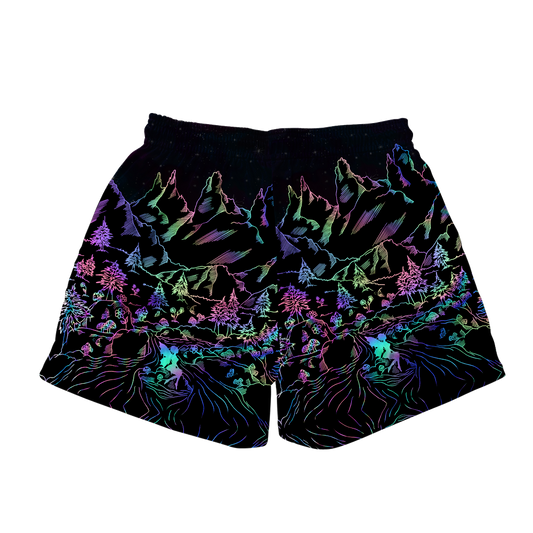 Psi~ World All Over Print Men's Mesh Shorts