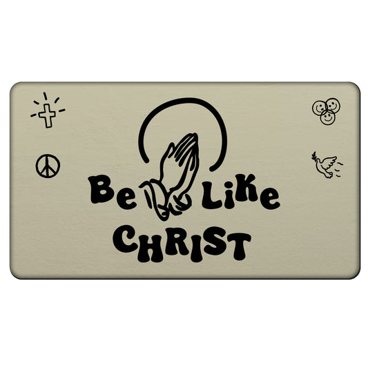 Be Like Christ Rubber Door Mat