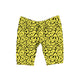 Trippy Smiley Faces All Over Print Women's Ribbed Shorts