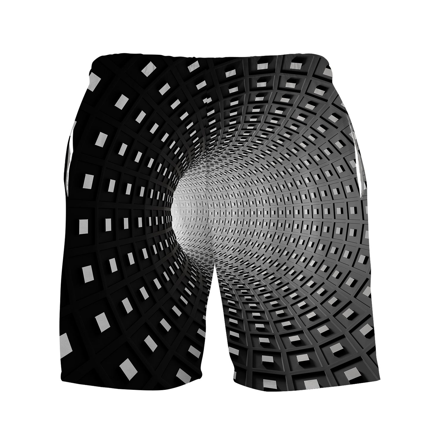 Optical Illusion All Over Print Men's Shorts