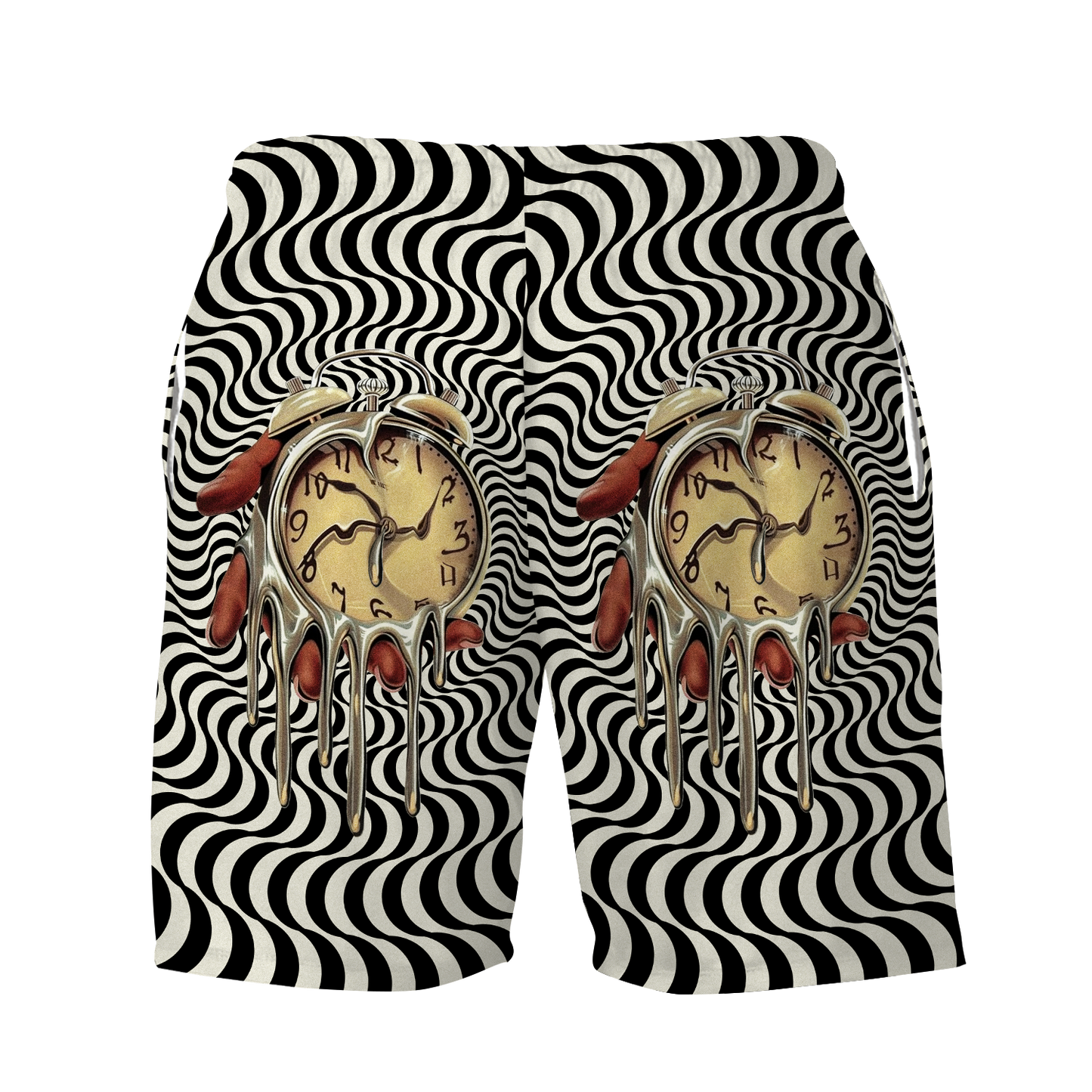 Time Is An Illusion All Over Print Men's Shorts