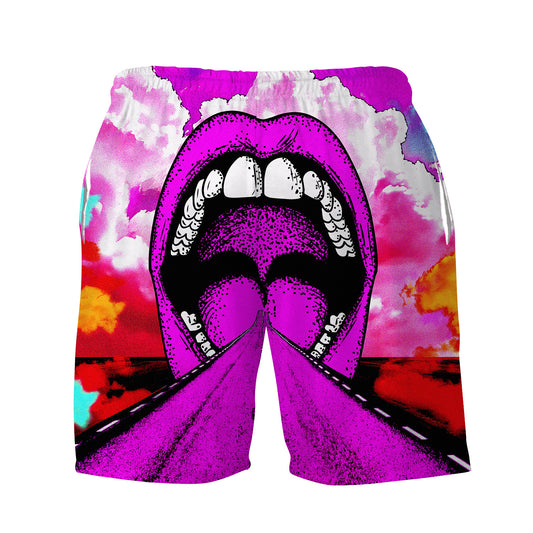 Into My Mouth All Over Print Men's Shorts
