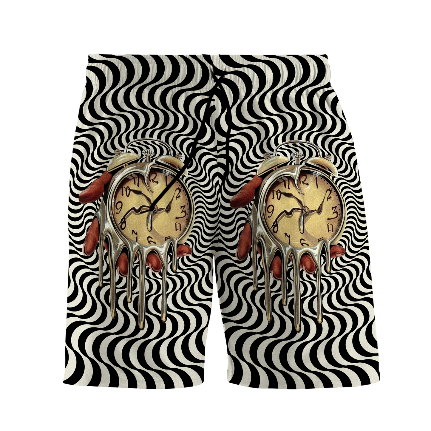 Time Is An Illusion All Over Print Men's Shorts