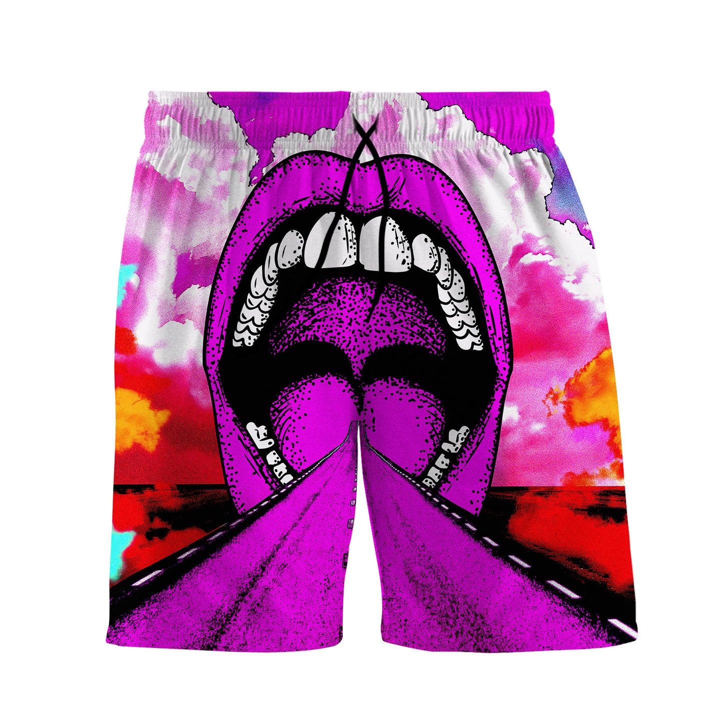 Into My Mouth All Over Print Men's Shorts