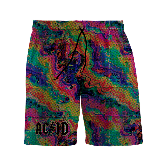 Acid Melt All Over Print Men's Shorts