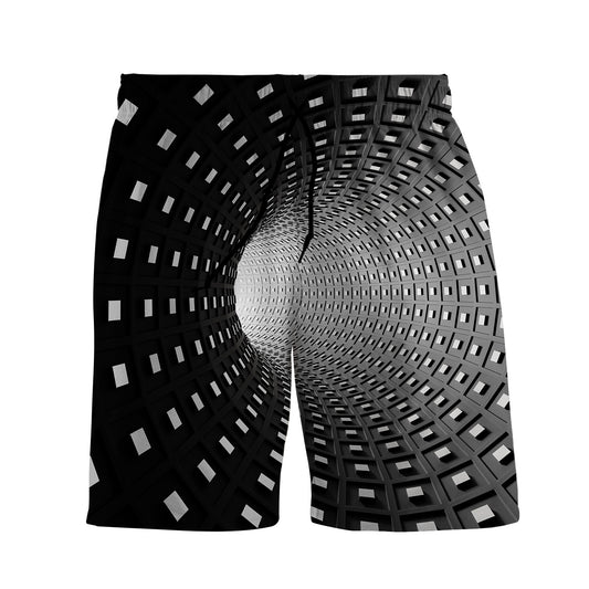 Optical Illusion All Over Print Men's Shorts