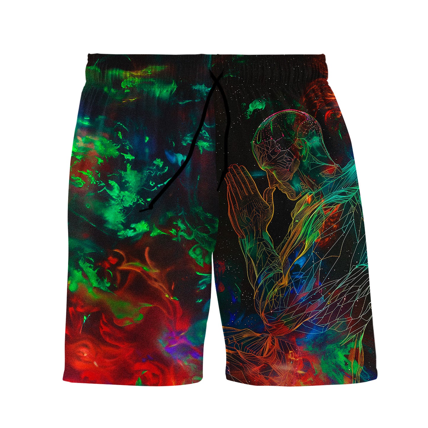 Prayer All Over Print Men's Shorts