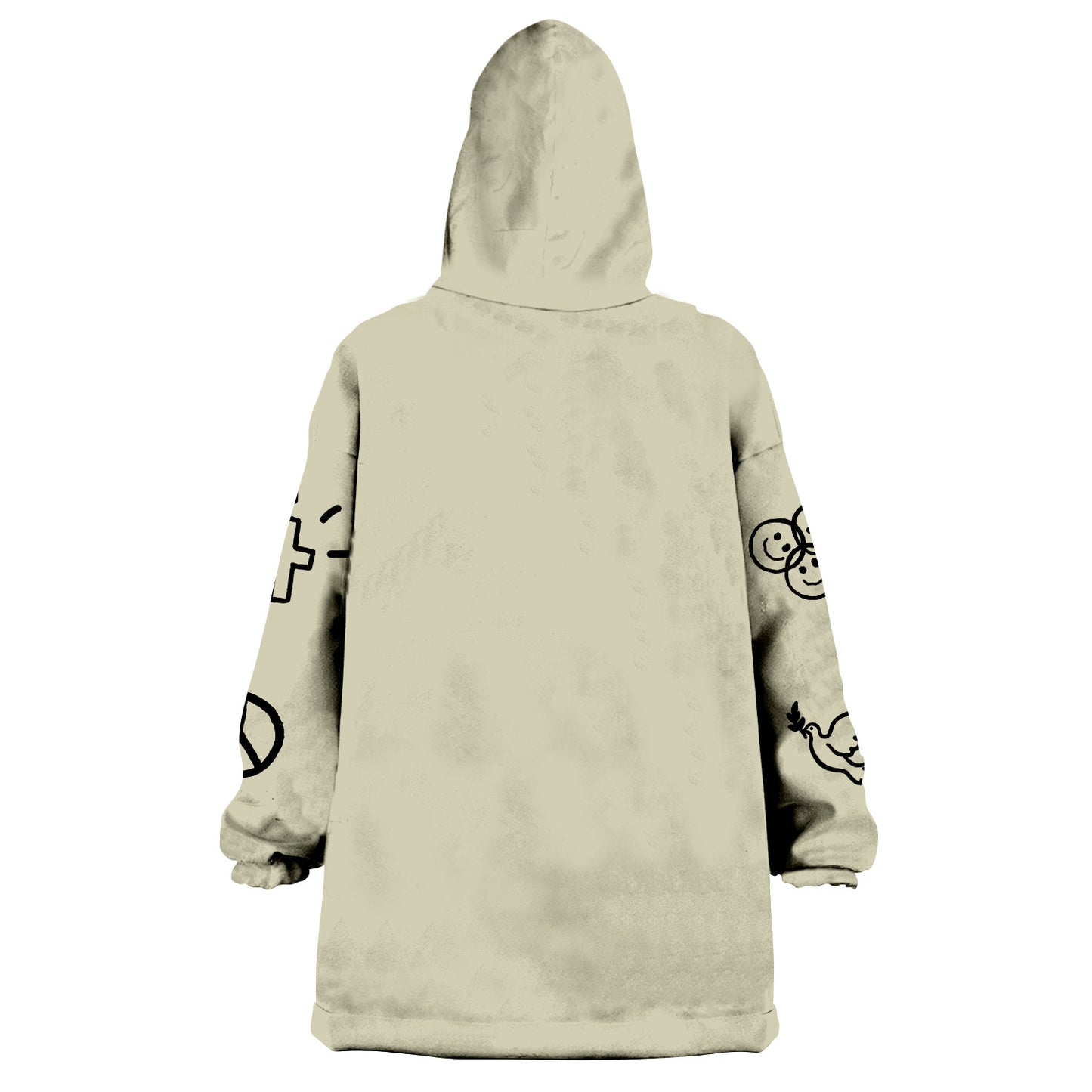 Be Like Christ All Over Print Wearable Blanket Hoodie