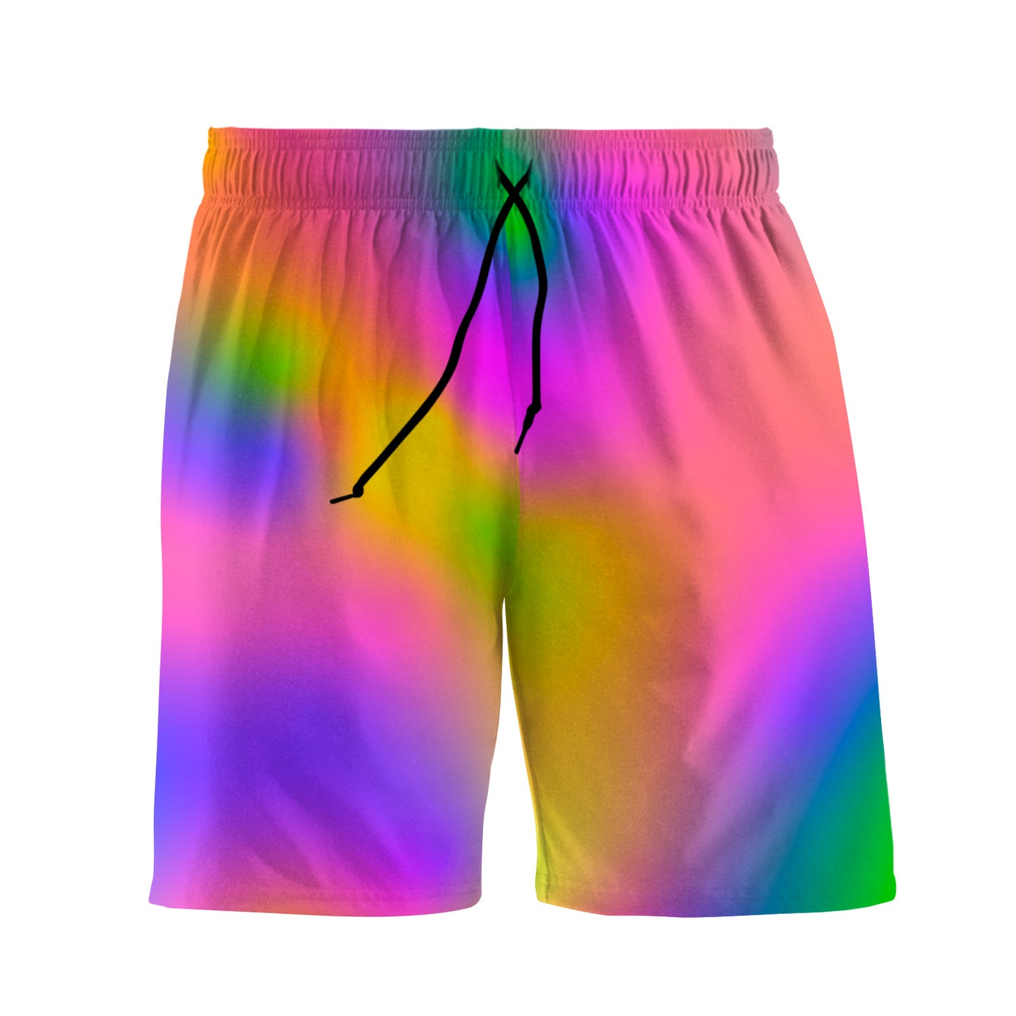 Neon Dream All Over Print Men's Shorts