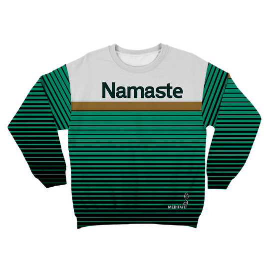 Namaste All Over Print Unisex Sweatshirt
