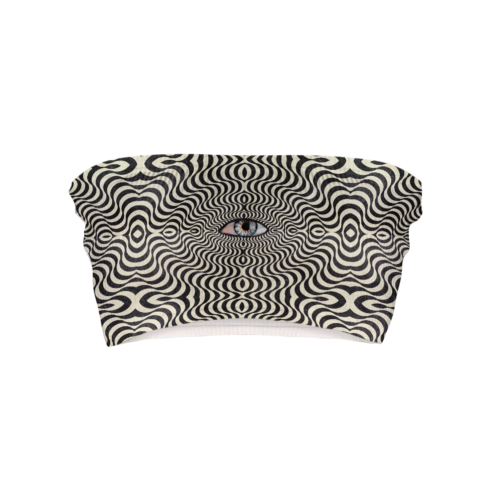 Hypnotic Eye All Over Print Women's Tube Top